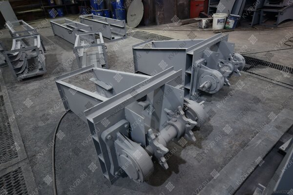 Секции для транспортера золоудаления