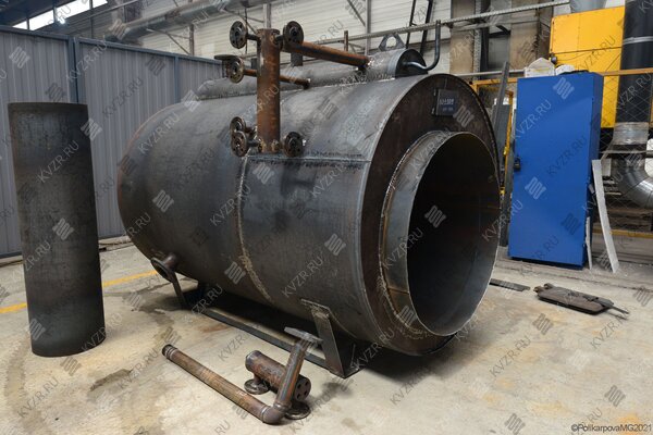 Устройство парового газового котла 1000 кг 170 °С