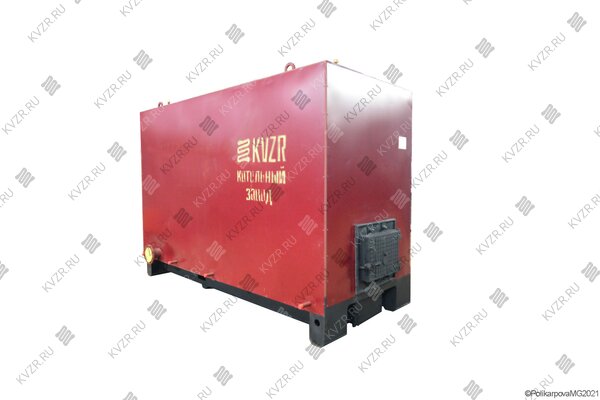 Котел 930 кВт твердотопливный