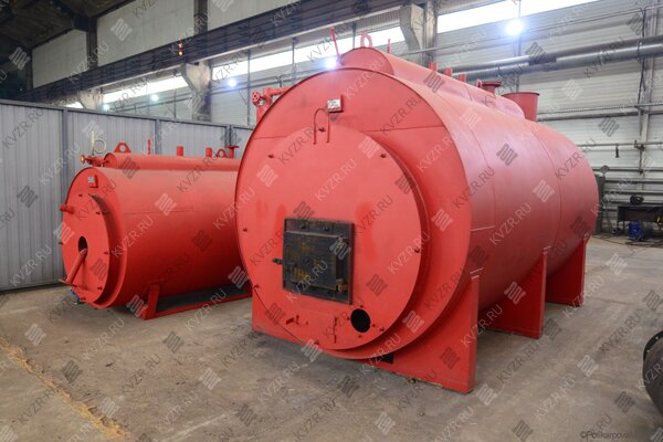 Парогенератор на твердом топливе 1200 кг 115 С